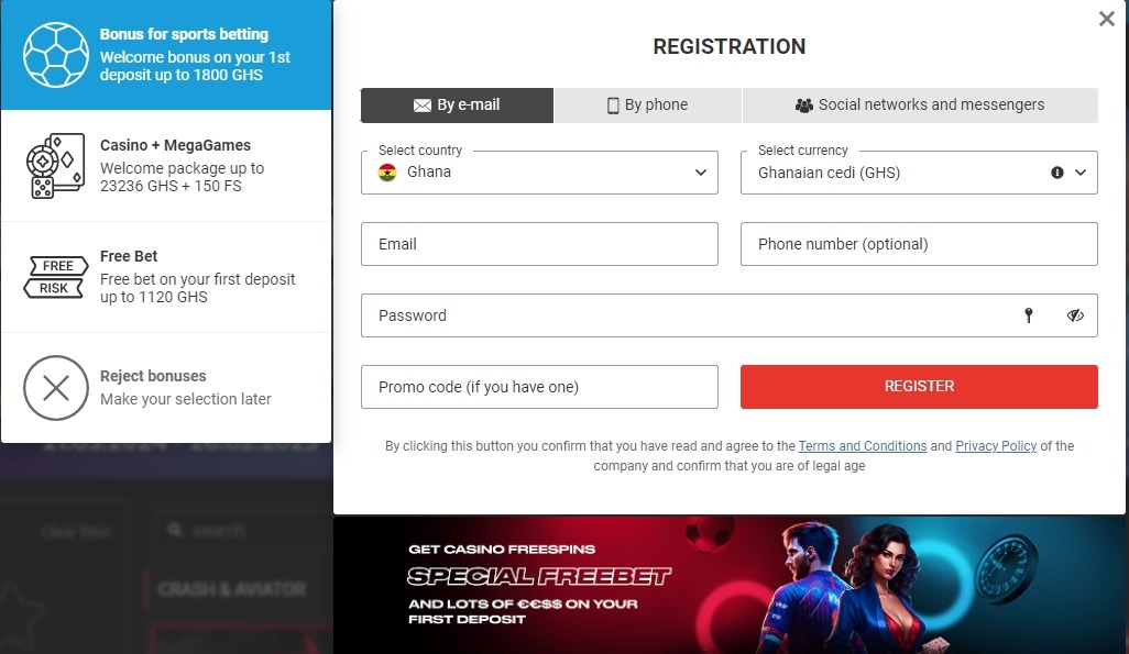 Registration Megapari
