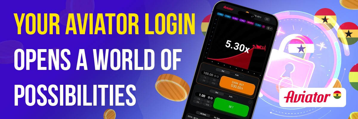 Manage your account and bets through the convenient Aviator Login. 